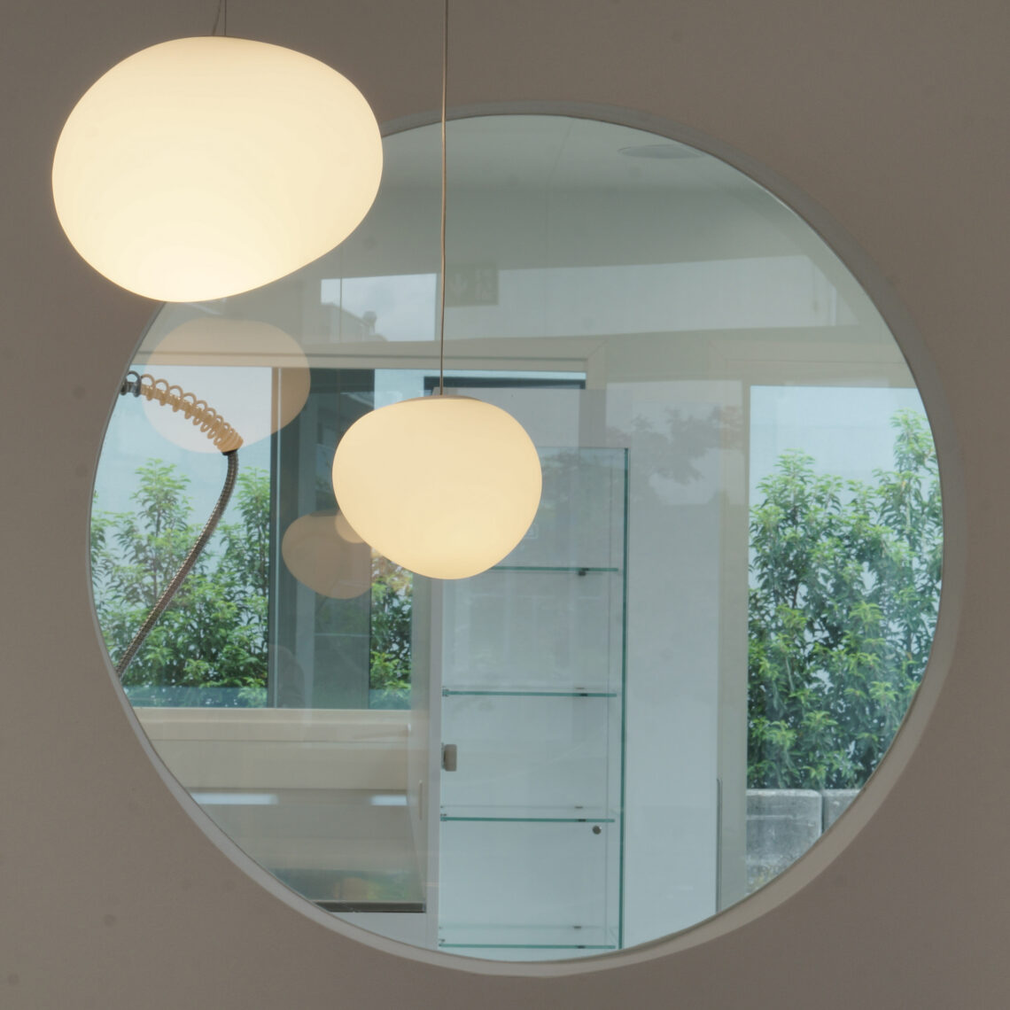 lights and glass
